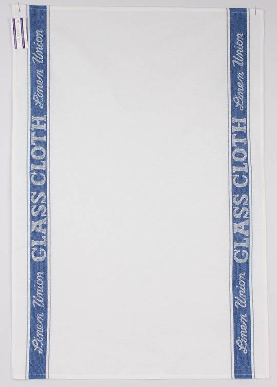 Samuel Lamont Linen Union glass cloth Blue. Code: TT-2421/BLU.